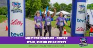 Photo Denver, Miles for Migraine 2-mile Walk, 5K Run and Relax Denver Event