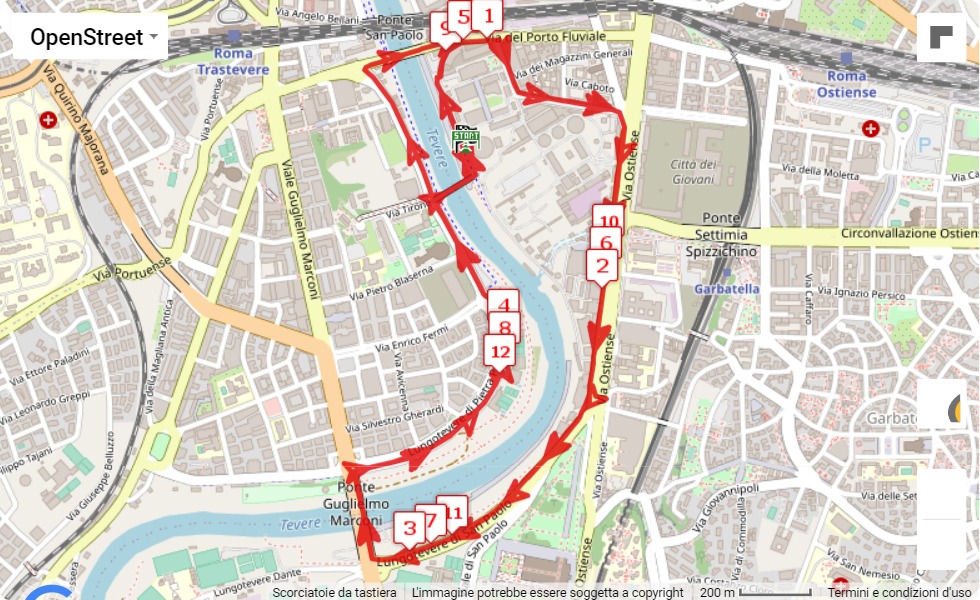 Cardio Race 2022, mappa percorso gara 12.76 km Cardio Race 2022