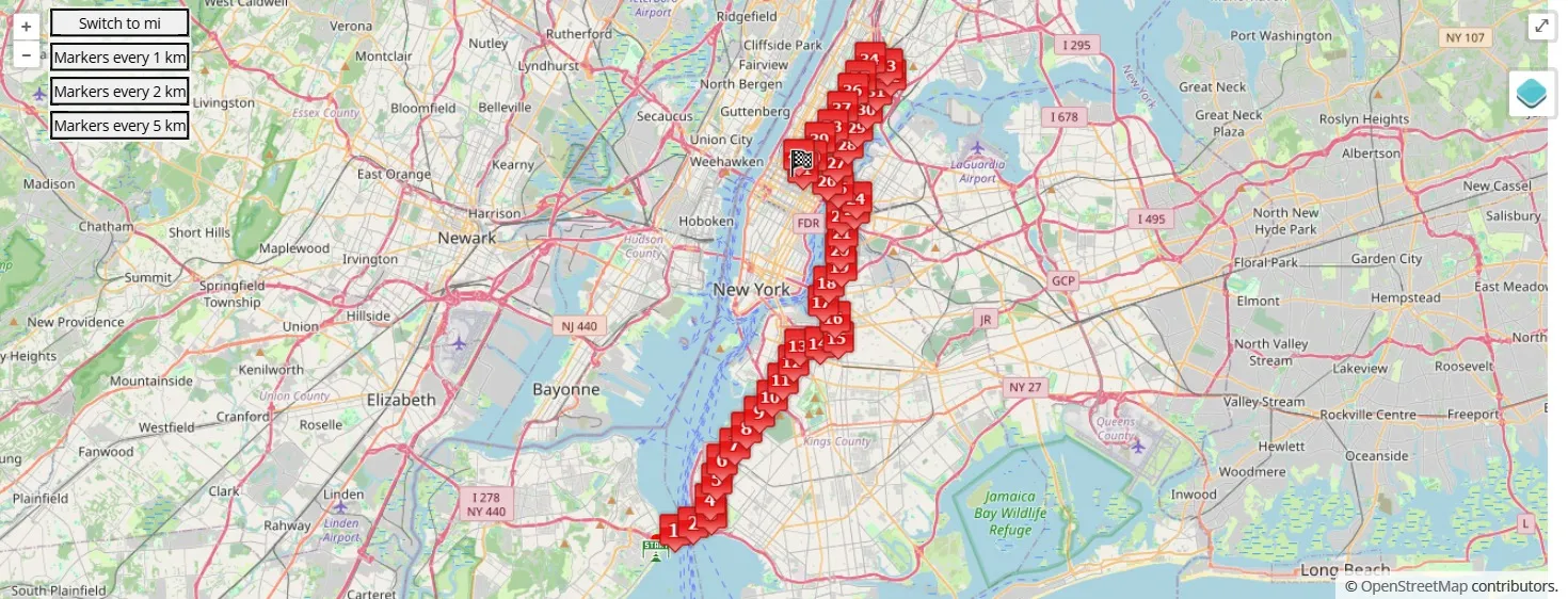 TCS New York Marathon 2026 course preview